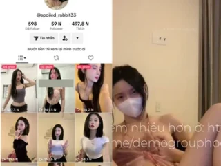 Hot Tiktoker gần 60K follow Thỏ lộ clip sex thủ dâm cực kỳ lôi cuốn